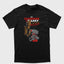 Camiseta Básica Groot e Rocket Guardiões da Galáxia Preto