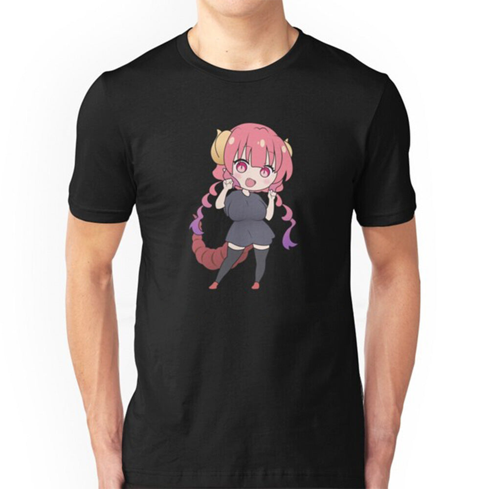 Camiseta Básica Ilulu Kobayashi San Maid Dragon