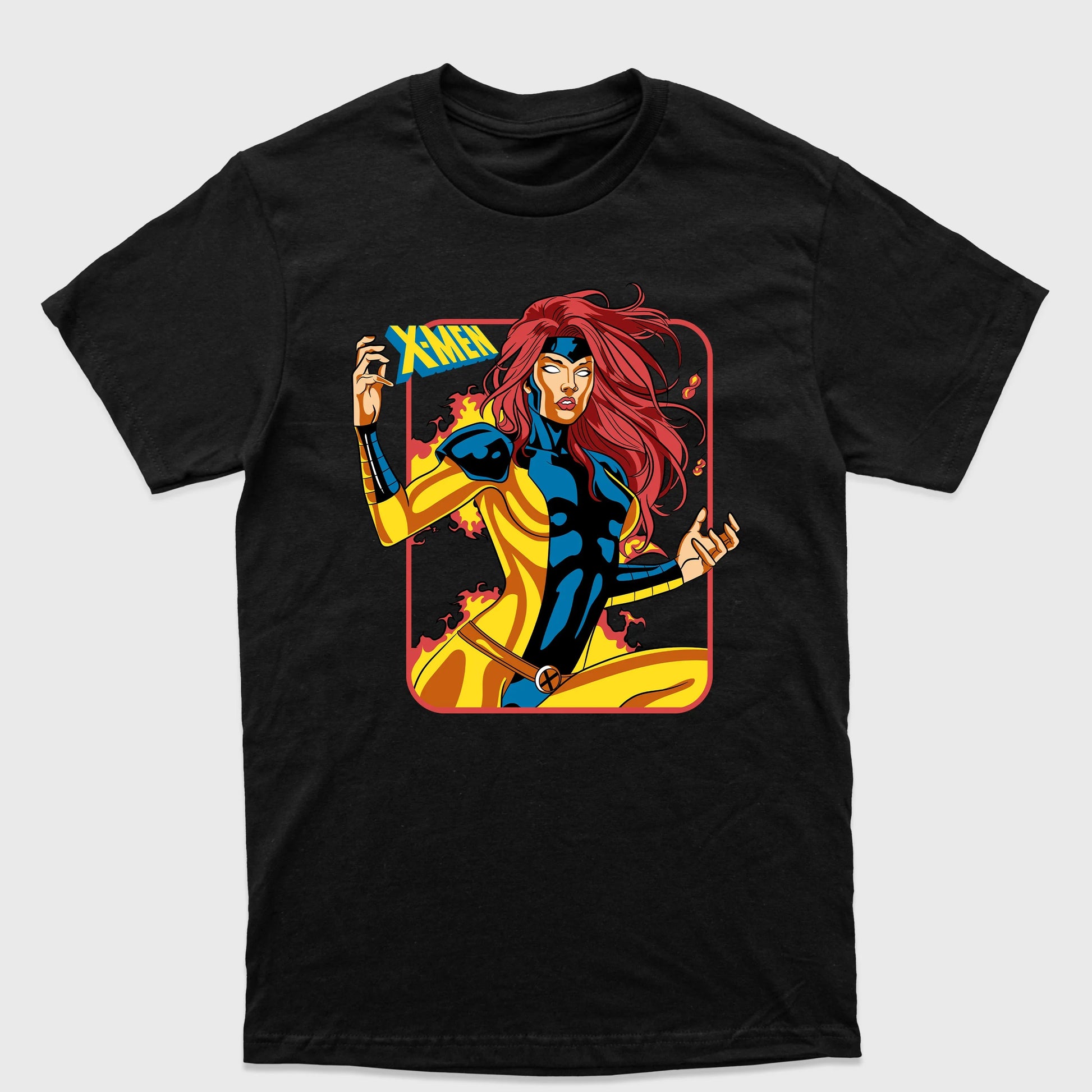 Camiseta Básica Jean Grey X-Men Preto