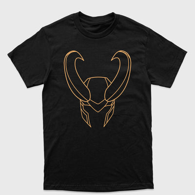 Camiseta Básica Loki Helmet Preto