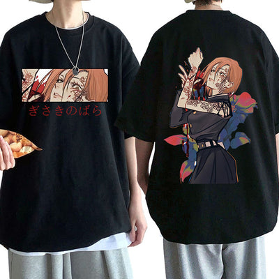 Camiseta Básica Nobara Jujutsu Kaisen- preto