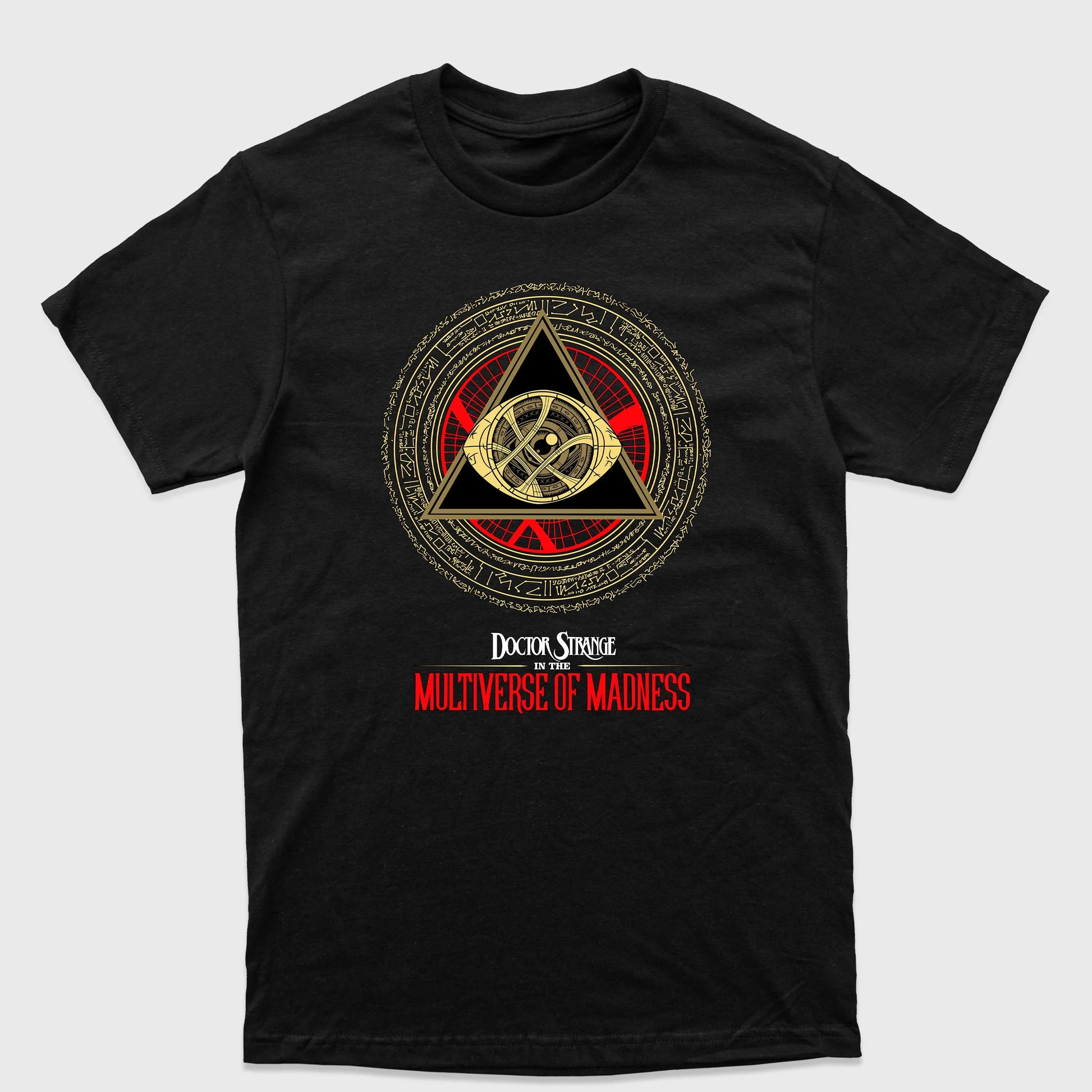 Camiseta Básica Olho de Agamoto Dr. Strange Preto
