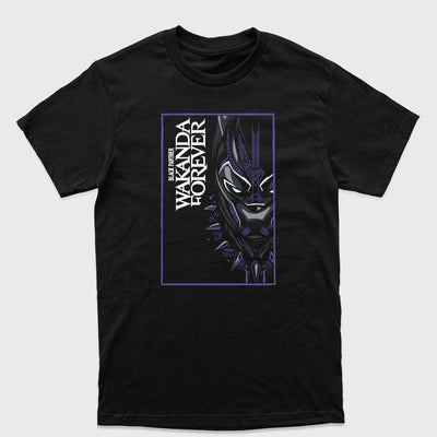 Camiseta Básica Pantera Negra Wakanda Forever