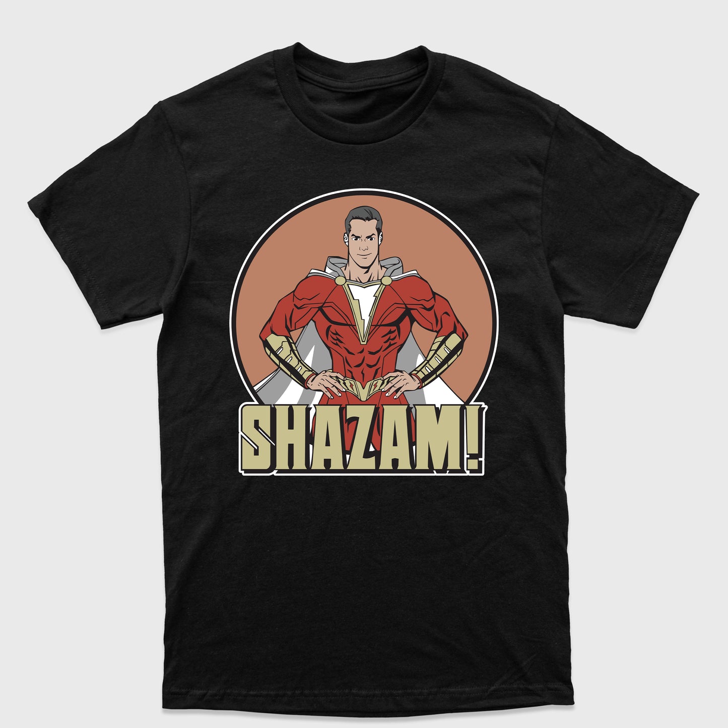 Camiseta Básica Shazam! DC Comics Preto