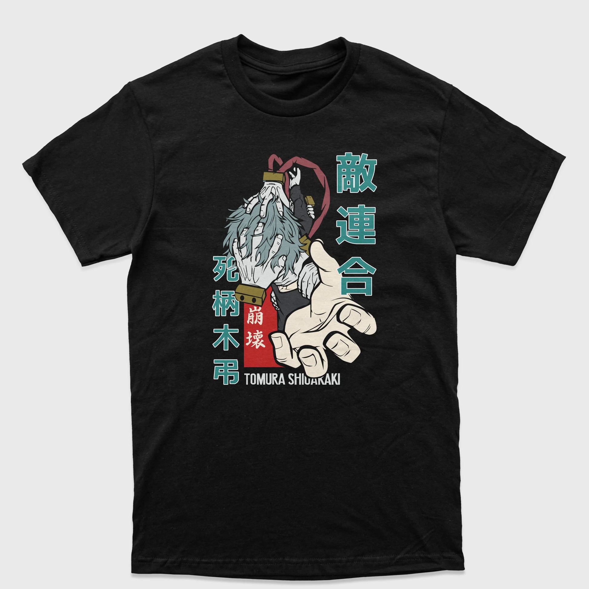 Camiseta Básica Shigaraki Tomura My Hero Academy