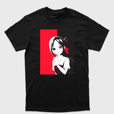 Camiseta Básica Shinomiya Planejando Ações Kaguya Sama