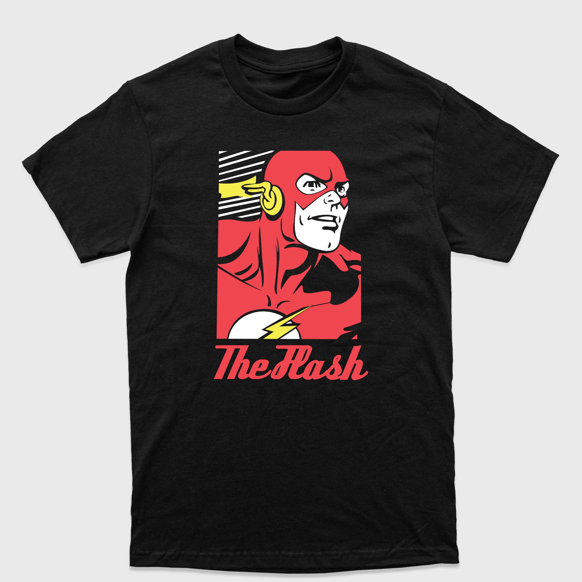 Camiseta Básica The Flash DC Comics Preto