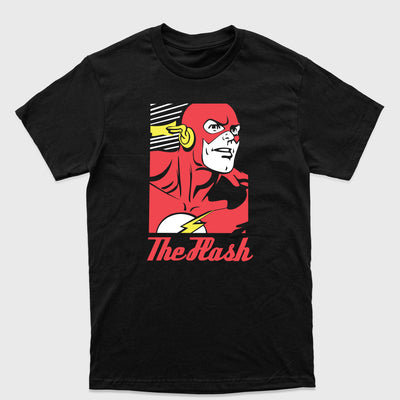 Camiseta Básica The Flash DC Comics Preto