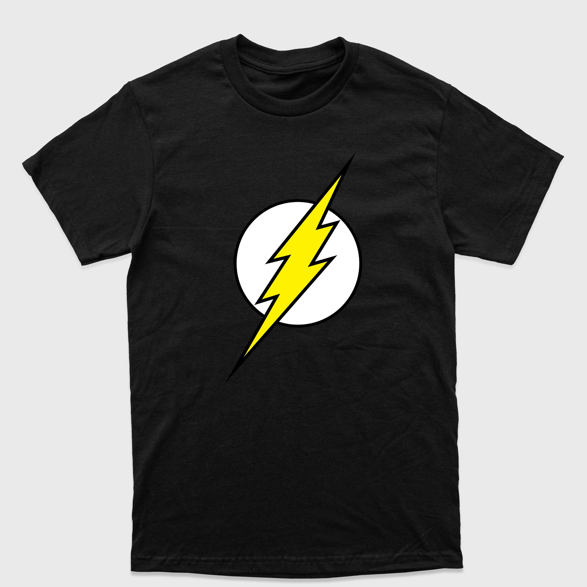 Camiseta Básica The Flash Logo Preto