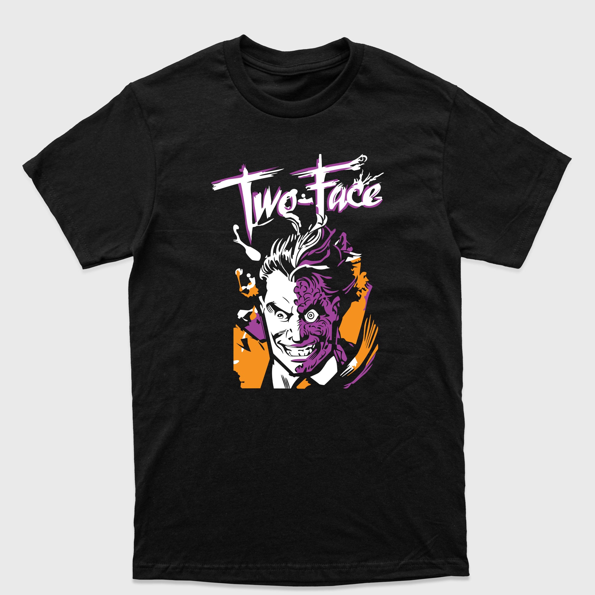 Camiseta Básica Two Face DC Comics Preto