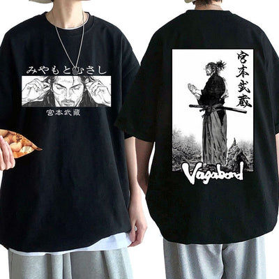 Camiseta Básica Vagabond Musashi- PRETO