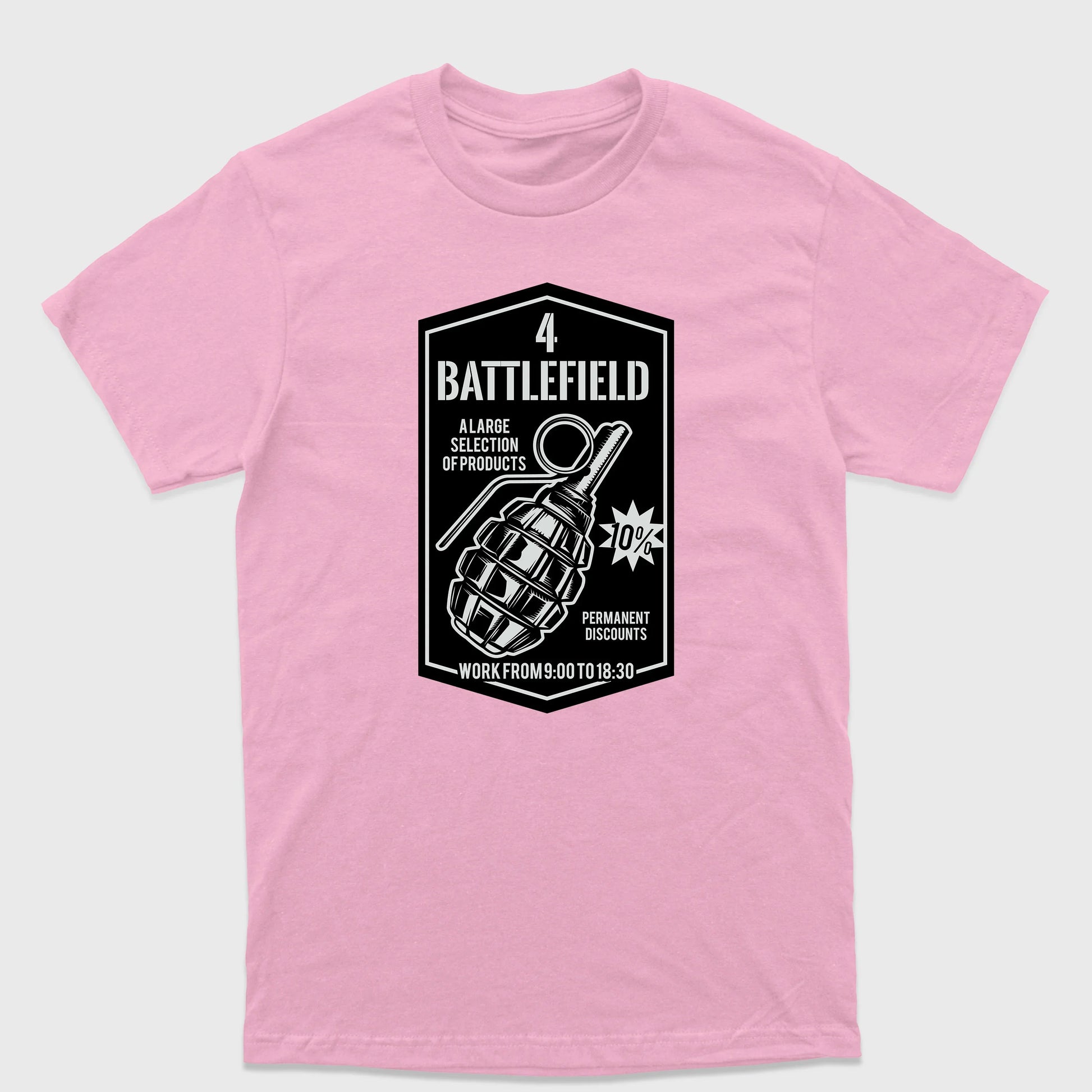 Camiseta Básica Battlefield 4 Grenade