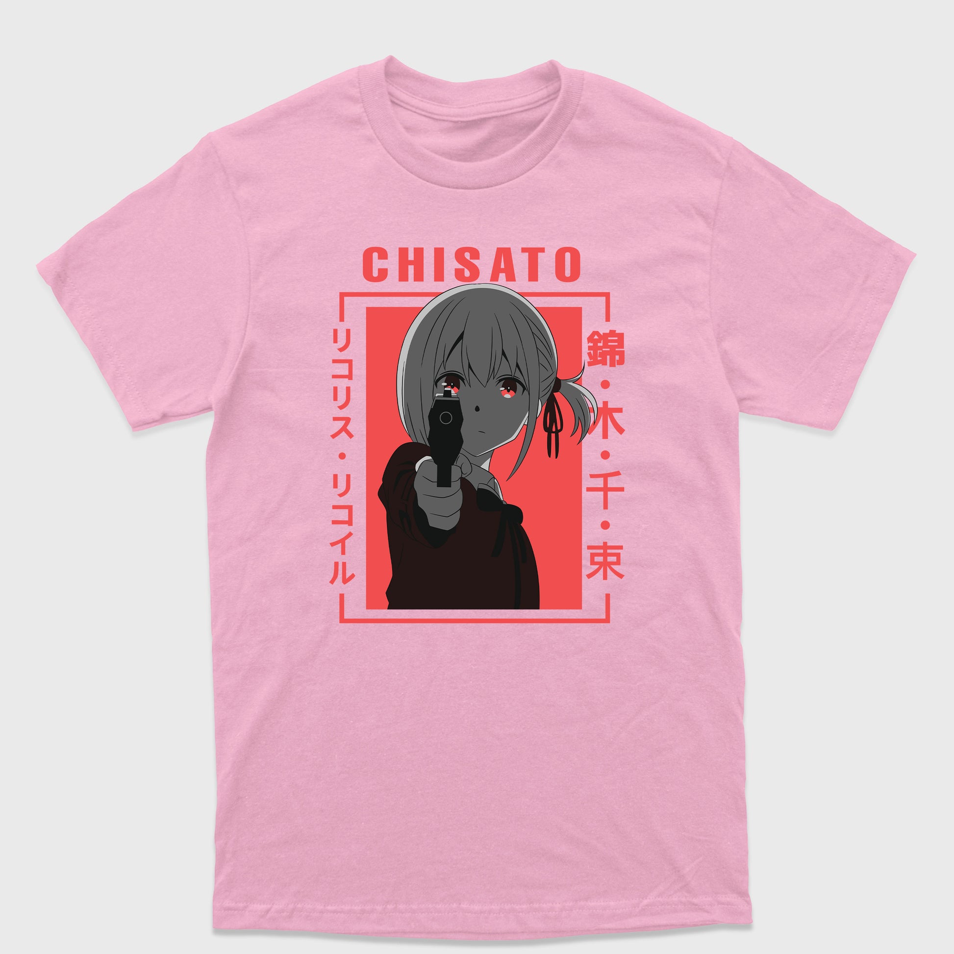 Camiseta Básica Chisato Nishikigi Lycoris Recoil