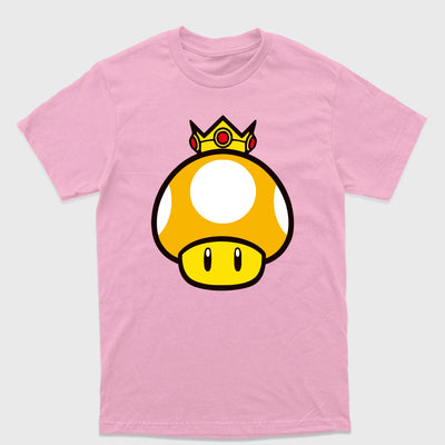 Camiseta Básica Cogumelo King Speed Mário Kart