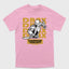 Camiseta Básica Guardiões da Galáxia Drax Rosa Bebê