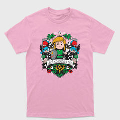 Camiseta Básica Legends Never Die Link Zelda