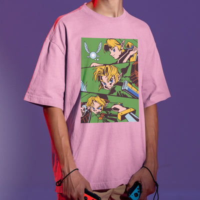 Camiseta Básica Link Faces Zelda