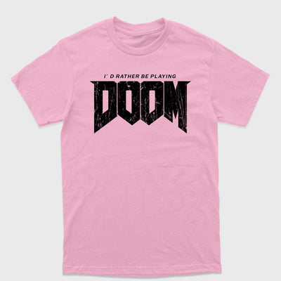 Camiseta Básica Playing Doom