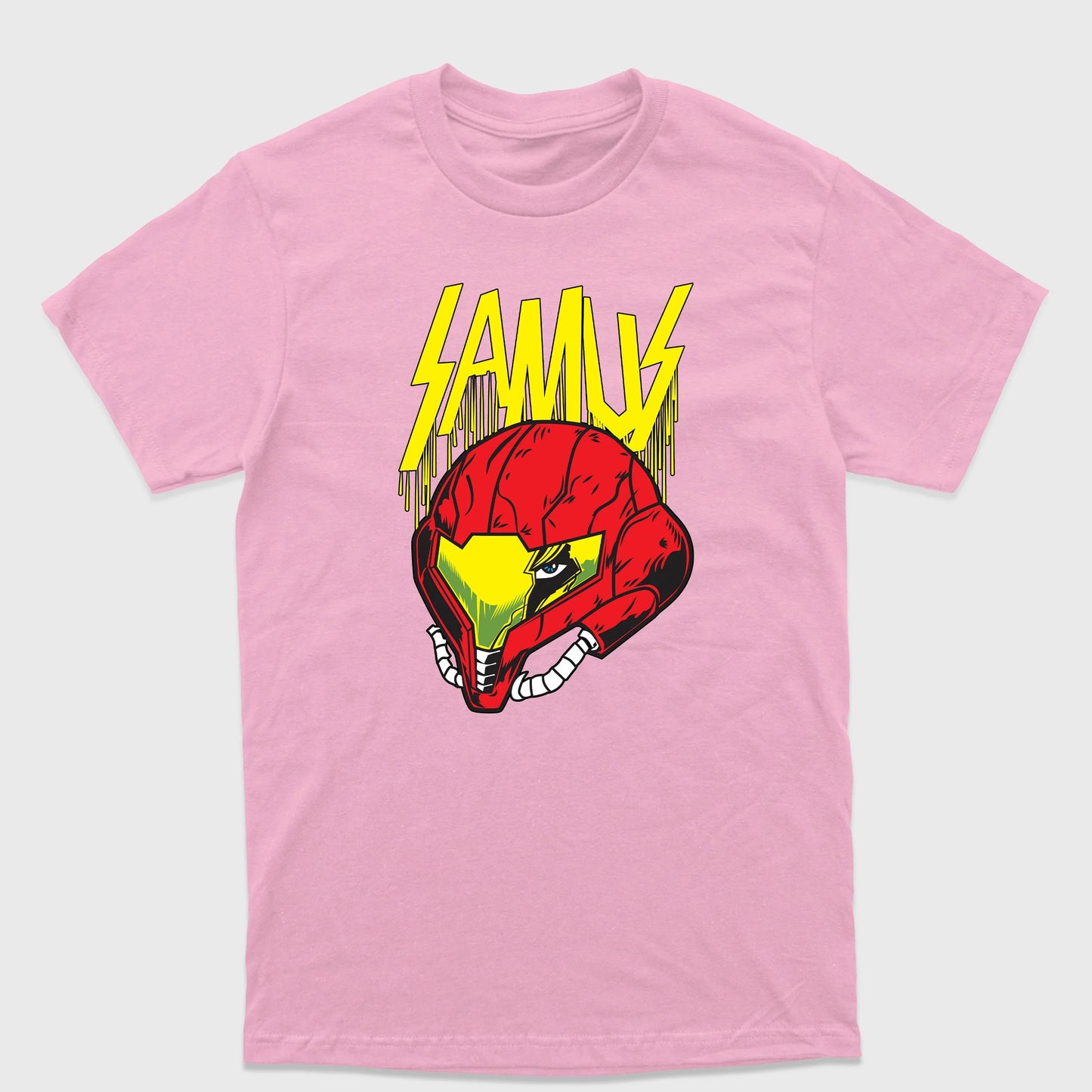 Camiseta Básica Samus Metroid Game