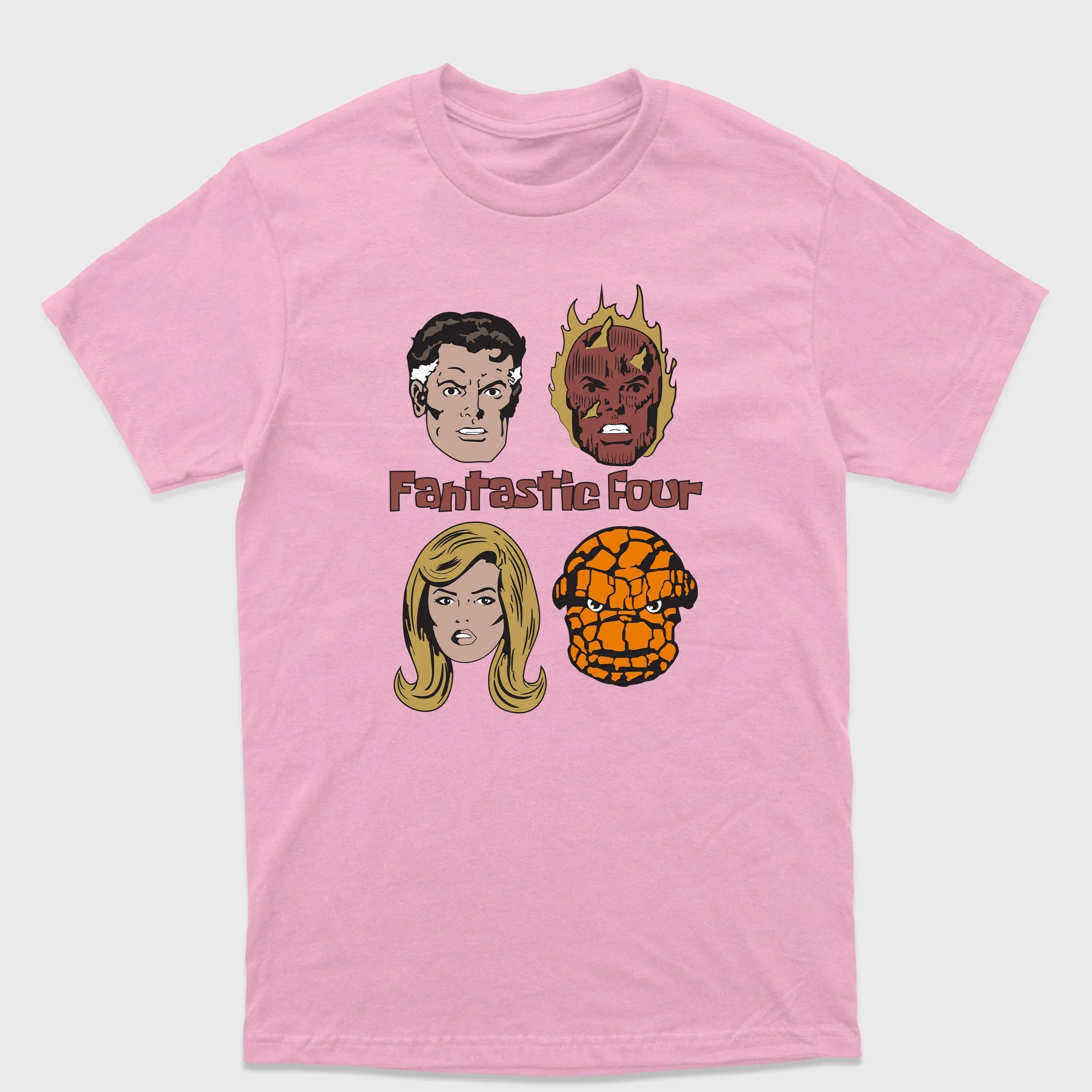 Camiseta Básica Deadpool I Lost My Number Rosa Bebê