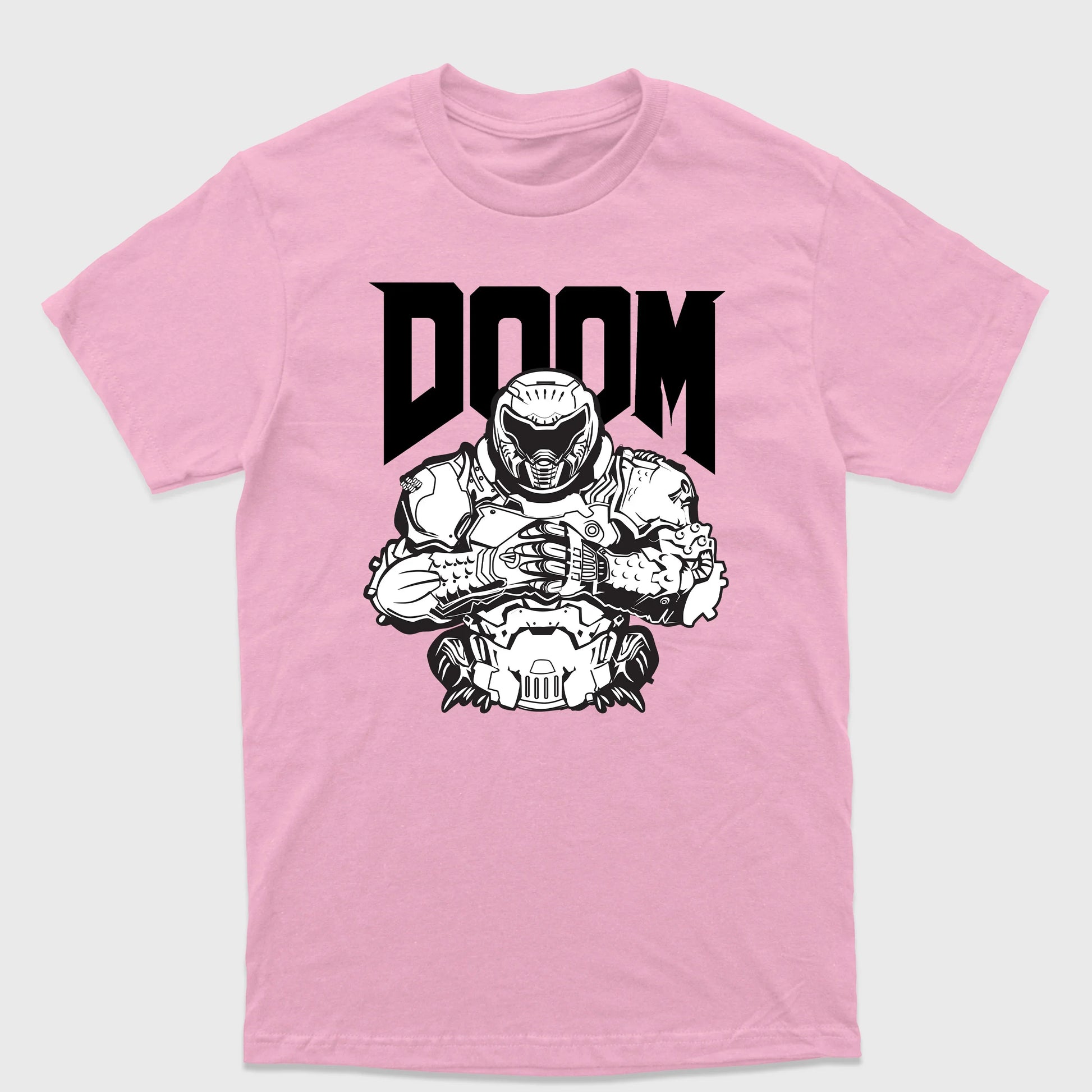 Camiseta Básica Doom Armor Soldier