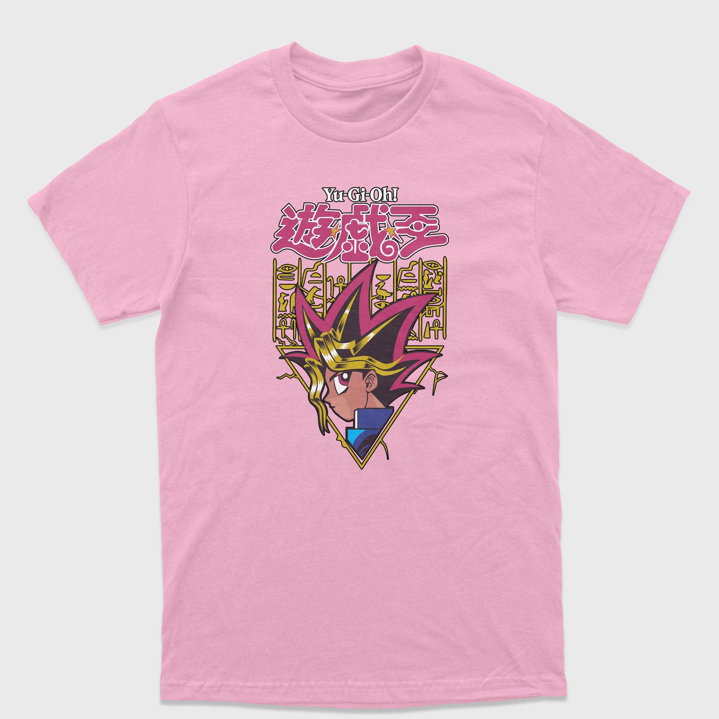 Camiseta Básica Face Yugi Yu-Gi-Oh