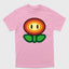 Camiseta Básica Flor de Fogo Mário Kart