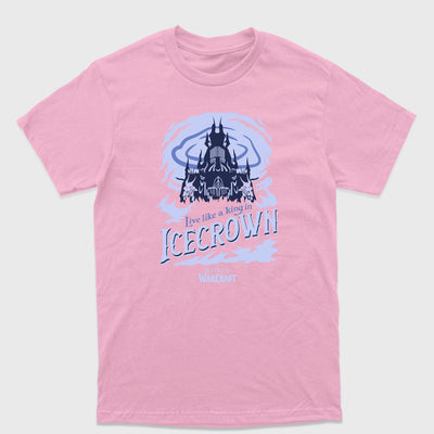 Camiseta Básica Ice Crown World of Warcraft