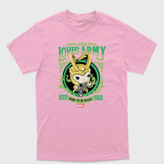 Camiseta Básica Loki Chibi