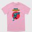 Camiseta Básica Mister Fantastic Rosa Bebê 