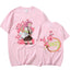 Camiseta Básica Mitsuri Cute do Anime Demon Slayer