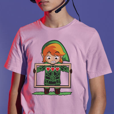 Camiseta Básica Raio-X Corações Link