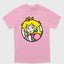 Camiseta Básica Retrato Peach Esperançosa