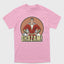 Camiseta Básica Shazam! DC Comics Rosa Bebê 