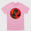 Camiseta Básica The Flash Head Rosa bebê 