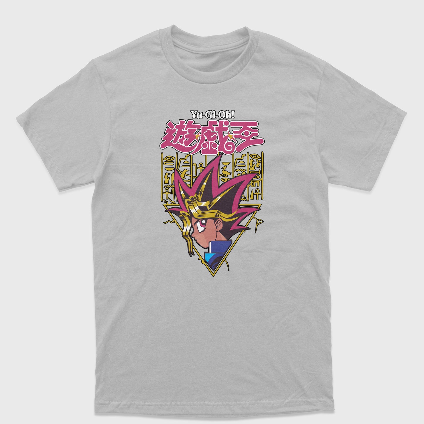 Camiseta Básica Face Yugi Yu-Gi-Oh