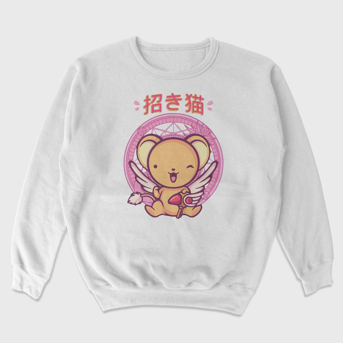 Moletom Gola Redonda Cardcaptor Sakura Kerberos