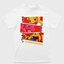 Camiseta Charmander Evoluções Pokemon-branco