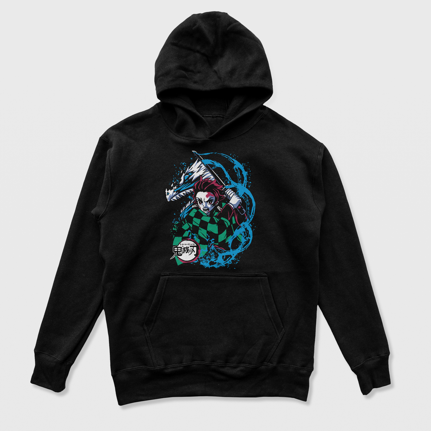 Moletom Canguru Demon Slayer Tanjiro