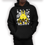 Homem usando Moletom Canguru Elekid Eletrico Pokemon preto