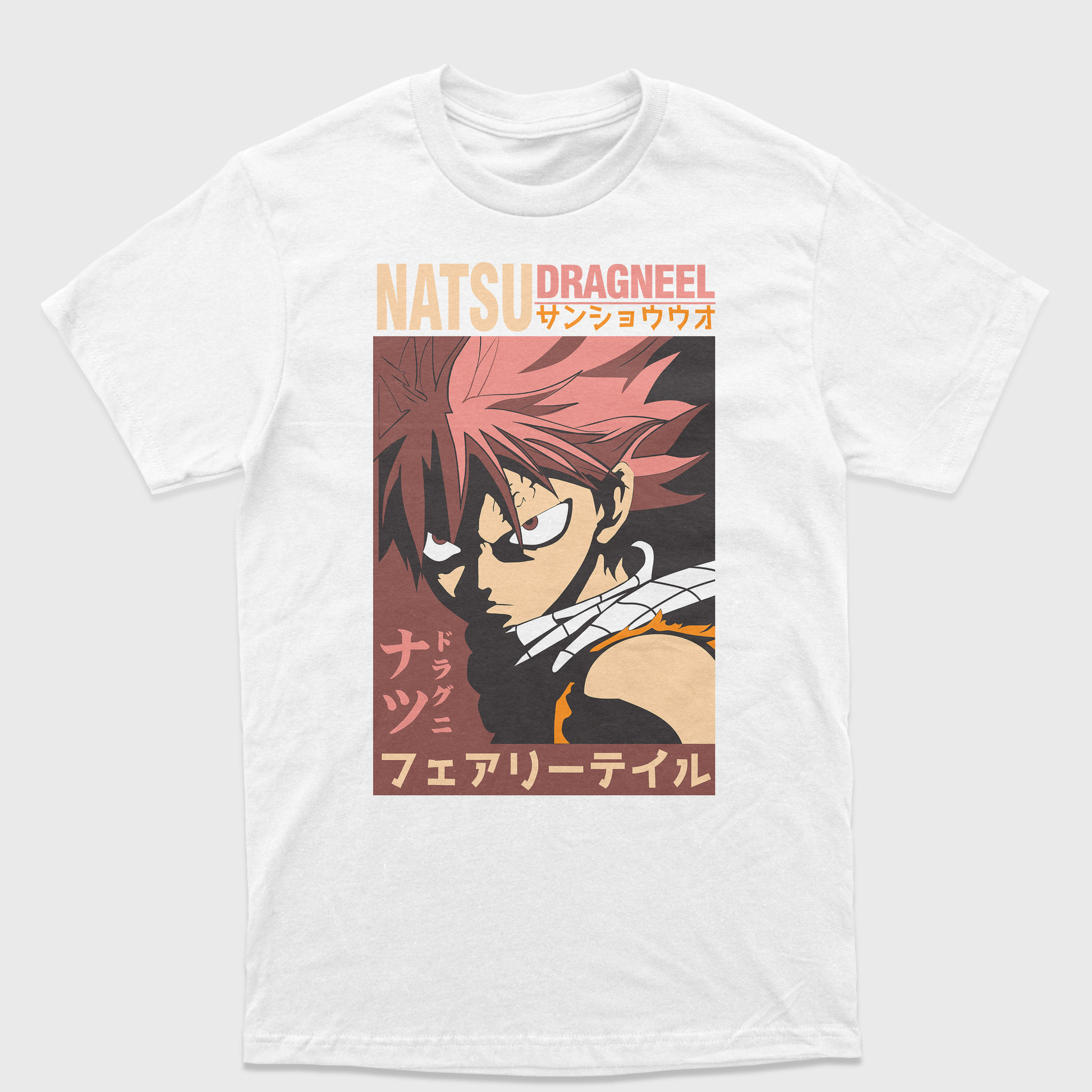 Camisa Exclusiva Natsu Dragneel - Fairy Tail Mangá