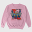 Moletom Gola Redonda Gundam RX-78-2 Rosa Bebê