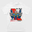 Camiseta Gundam RX-78-2 Branco