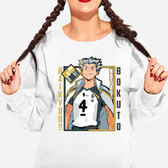 Moletom Gola Redonda Bokuto Haikyuu!!