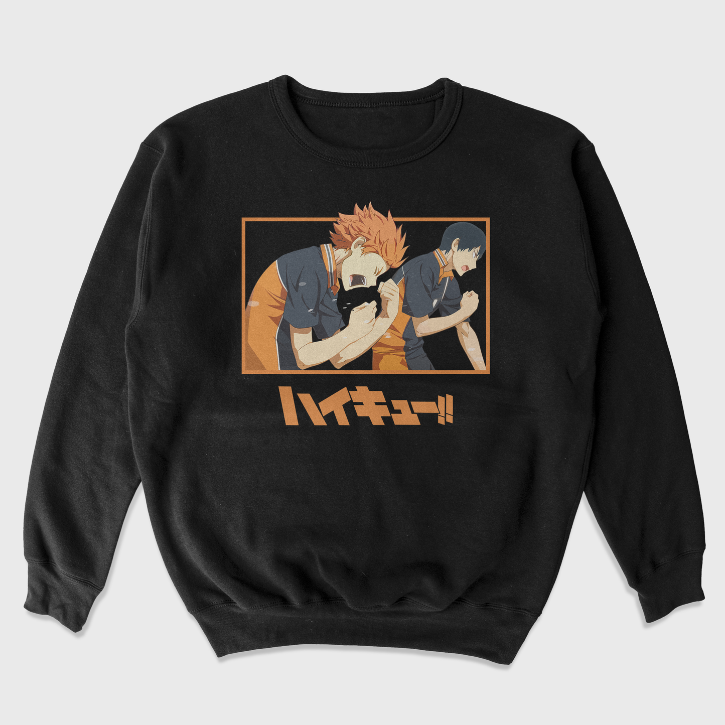 Moletom Gola Redonda Haikyuu!! Hinata Kageyama