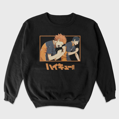 Moletom Gola Redonda Haikyuu!! Hinata Kageyama