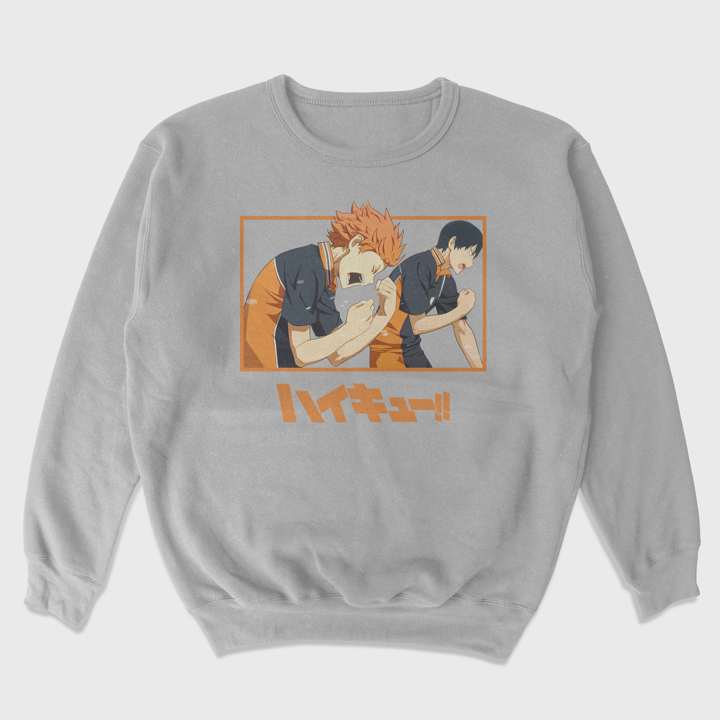 Moletom Gola Redonda Haikyuu!! Hinata Kageyama