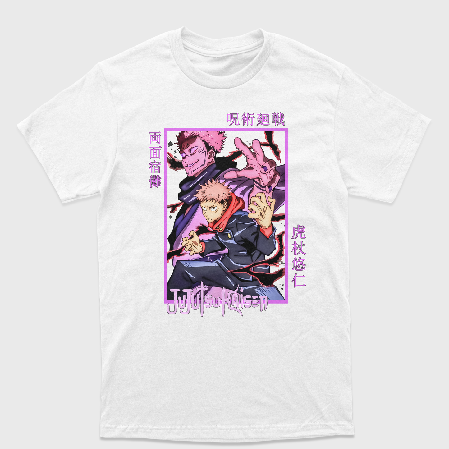 Camiseta Jujutsu Kaisen Itadori Sukuna