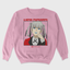 Moletom Gola Redonda Kirari Momobami Kakegurui  Rosa Bebê