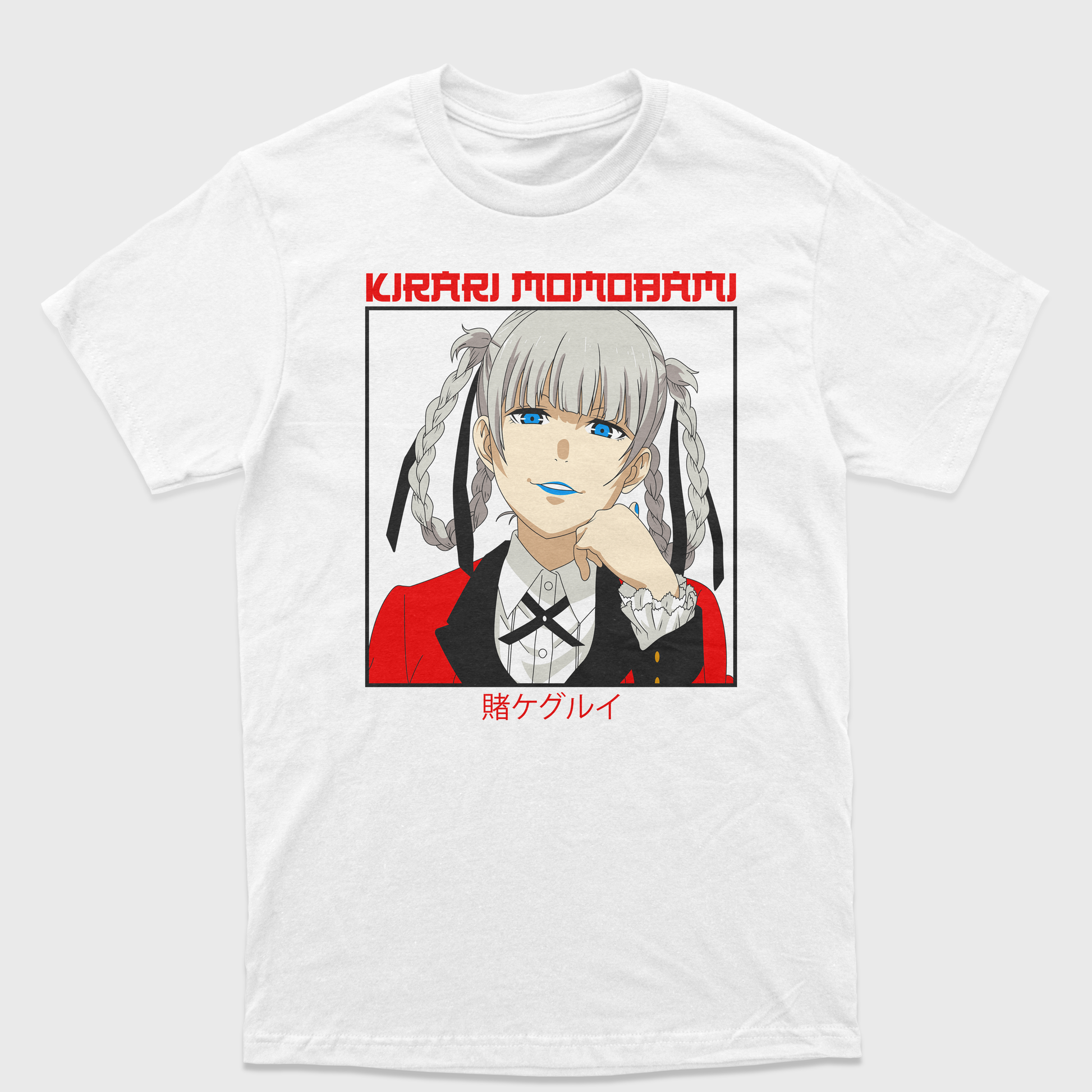 Camiseta Kirari Momobami Kakegurui Branco